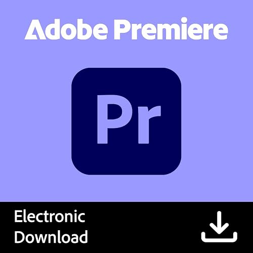 Adobe Premiere | Video Editing and Production Software | 12-Month Subscription with Auto-Renewal, PC/Mac