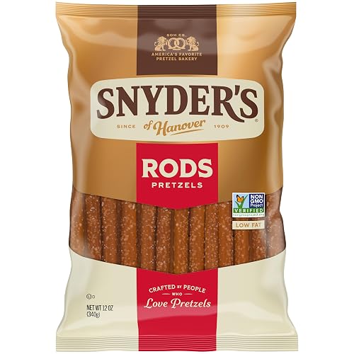 Snyder's of Hanover Pretzel Rods, 12 oz