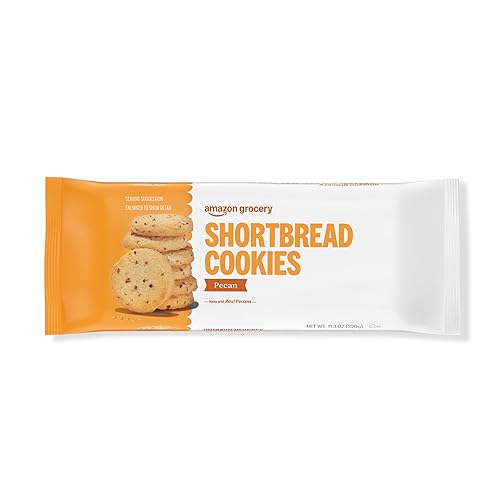 Amazon Grocery, Pecan Shortbread Cookies, 11.3 Oz