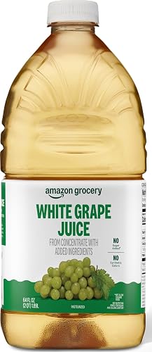 Amazon Grocery, White Grape Juice, 64 Fl Oz