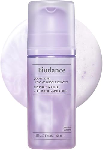 BIODANCE Caviar PDRN Liposome Bubble Booster, Micro-Bubble Foam Essence for Dull & Weakened Skin, Deep Nourishing, Radiant Glow, Korean Skin Care | 3.21 fl.oz