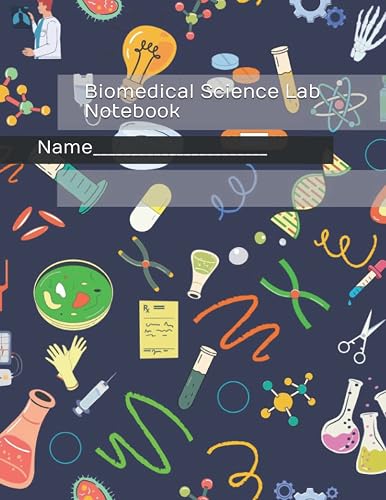 Biomedical Science Lab Notebook- Graph paper notebook