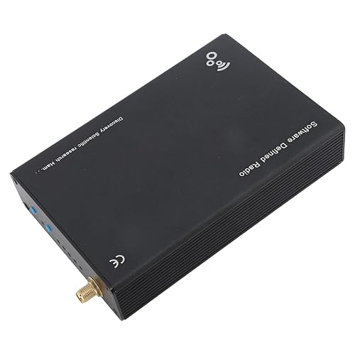 Fafeicy Software Defined Radio SDR 1MHz to 6GHz Open Source Hardware GNU Radio Compatible with Aluminum Alloy Case for Wireless Testing Development (Type B)