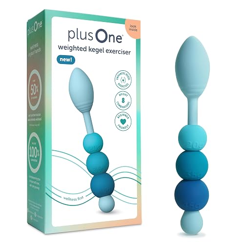plusOne Kegel Trainer, Pelvic Floor Exercises | Helps to strengthen weak pelvic floor muscles