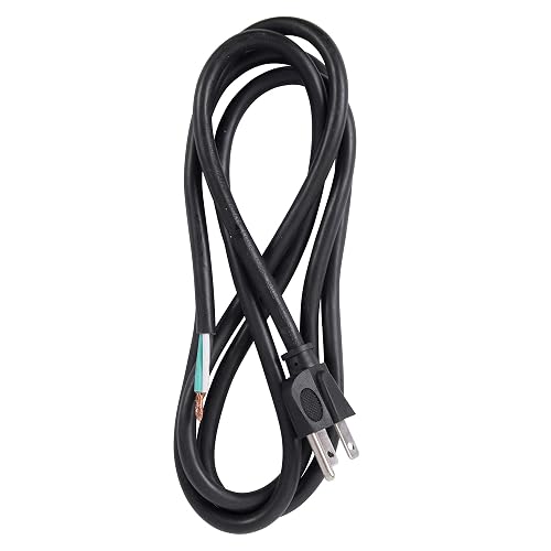 nVent GARDNER BENDER PS615143 6 ft Replacement Appliance Power Cord 14/3 AWG Heavy-Duty SJTW Cable with Grounded NEMA 5-15 Plug 15A 125V 1875W Power Tool & Appliance Cord (Formerly: Bergen Industries)