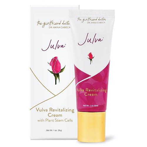 Julva Vulva Cream - Feminine Moisturizer for Women, 60 Day Supply | External Vulva Moisture Cream for Intimate Skin Care, with Shea Butter, Coconut Oil & Vitamin E for Soft, Smooth Skin Daily