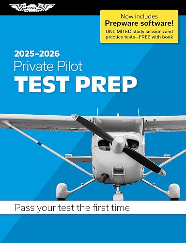 Private Pilot Test Prep 2025-2026: Paperback plus software―pass your FAA exam (ASA Test Prep Series)
