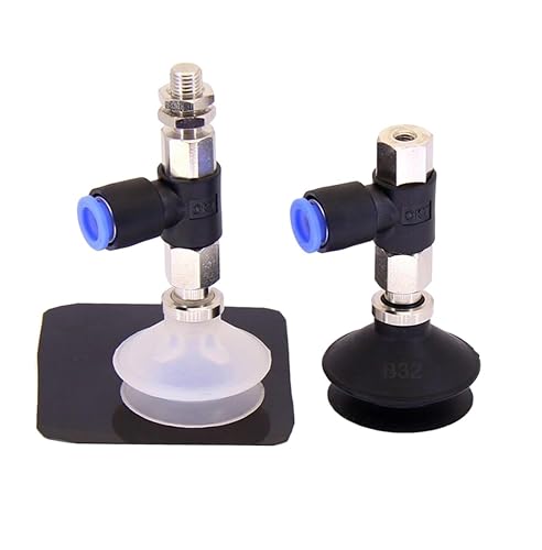 Pneumatic Rubber Vacuum Suction Cup Pad for ZPR10DN ZPR16DN ZPR10DS ZPR16DS | rubber pad for smooth surfaces, easy install, strong suction, compatible with ZPR series.(ZPR16DN-04-A6)