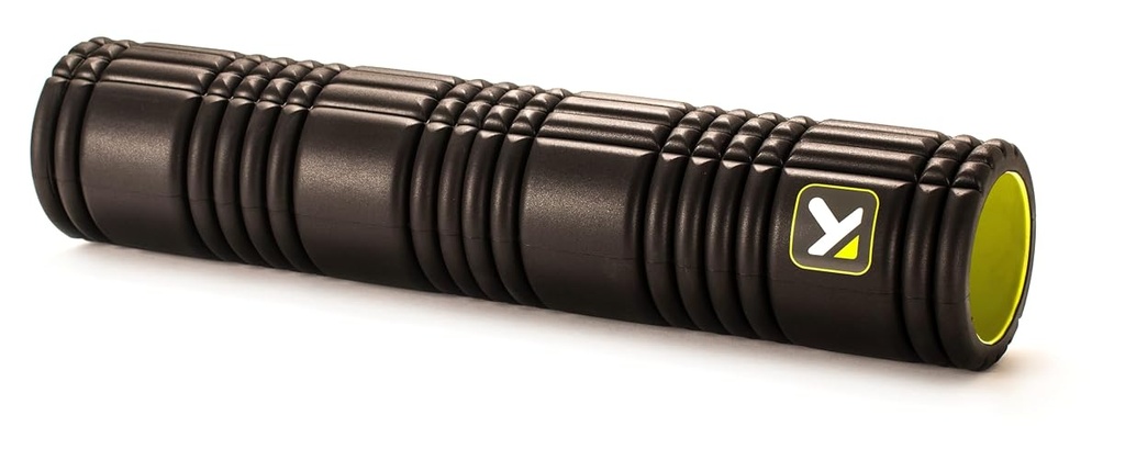 TriggerPoint Grid 2.0 Foam Roller for Deep Tissue Massage and Muscle Recovery, 26 Inch Multi-Density EVA with Hollow Core, Supports 500 Pounds, Black