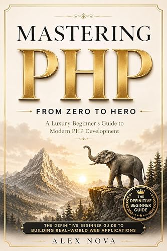 Mastering PHP From Zero to Hero: A Luxury Beginner’s Guide to Modern PHP Development (PHP Mastery Series Book 1)