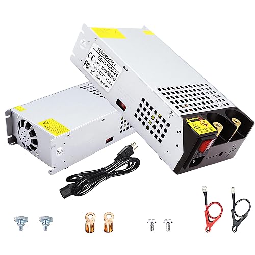 24V 42A Power Supply, 1000W AC to DC Converter | 1110V/120V AC Input to 24V DC Output, Switching Power Supply for Industrial Equipment, DIY and Electronic Applications