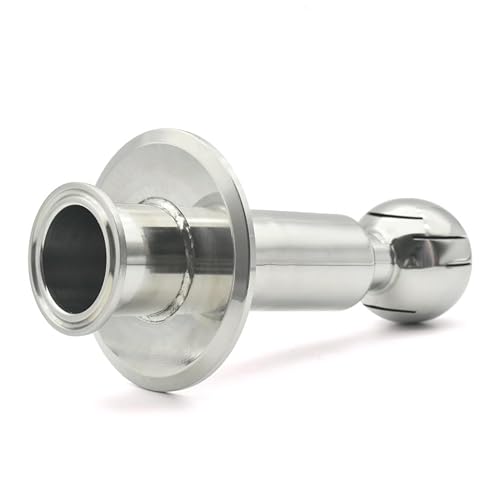 304 Stainless Steel Rotating CIP Spray Ball 360° Tank Cleaner, 15-100 PSI, 1pcs(50.5mmx64mm)