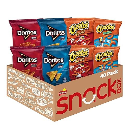 Frito-Lay Doritos & Cheetos Mix (40 Count) Variety Pack