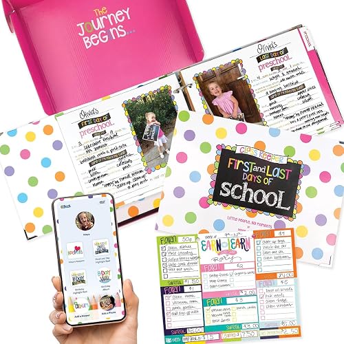 Class Keeper® School Memory Book | Organize Every School Year | Digital Memory App Included