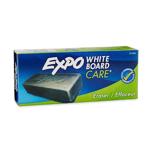 Dry Erase Board Eraser, Soft Pile, 5 1/8w x 1 1/4h