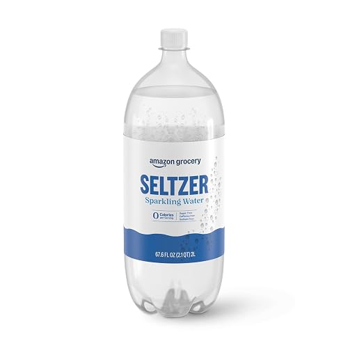 Amazon Grocery, Seltzer Sparkling Water, 67.6 Fl Oz