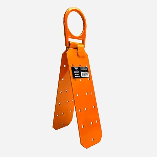 Zeluga 15-545 Reusable Roof Anchor Bracket - High Stength D-Ring Roofing Anchor, Fall Protection for Metal Roofs, Construction, Industrial Safety Equipment