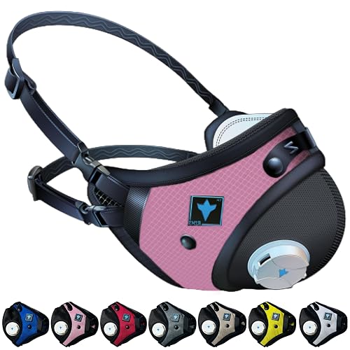RZ Mask RZM3 - Patented Dust Mask w/ 99.9% Carbon Filtration, Anti Fogging, 360° Seal with 3 Straps, 50% Better Breathability