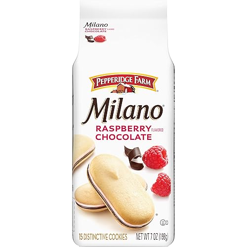 Pepperidge Farm Milano Cookies, Raspberry Chocolate, 7 oz. Bag