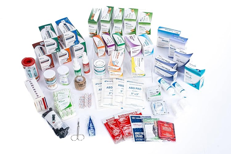 Unishield Class-B First Aid Refills Medication Without Cabinet | Essential Medications for Emergency Preparedness | Ensuring Long-Lasting Reliability | Exceeds OSHA/Ansi Z308.1 2015 | Over 1250 PCS
