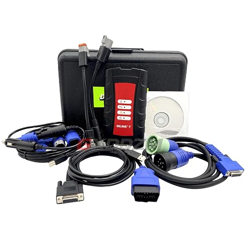 for Cummins Inline 7 Data Link Adapter Truck Tool with Insite 9.0 Software (Tool with 9.0 Software)