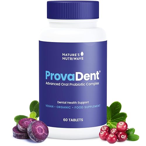 ProvaDent – Botanical Oral Tablets, USA Made – 60 Ct, 1 Month Supply | Oral-care tablets, botanical formula | Made in USA | Chewable daily tablet