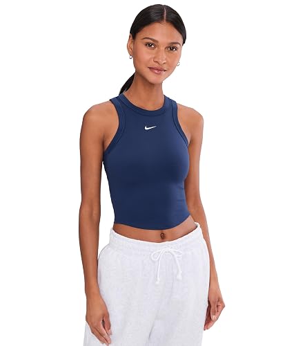 Nike Women's One Fitted Dri-FIT Cropped Tank Top