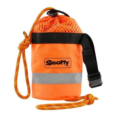 Scotty #0793 Rescue Throw Bag with 50-Feet of Floating MFP Rope
