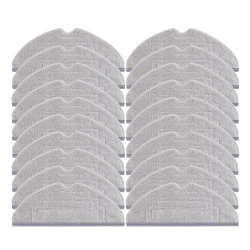 ATBXFGDRT S8/S8 Plus/S8+S8 Pro Super Dual Vibration Mop Pad | S8/S8 PLUS/S8+S8 Pro Vacuum Cleaner Robot Mop Cloth Parts Accessories(20pcs)