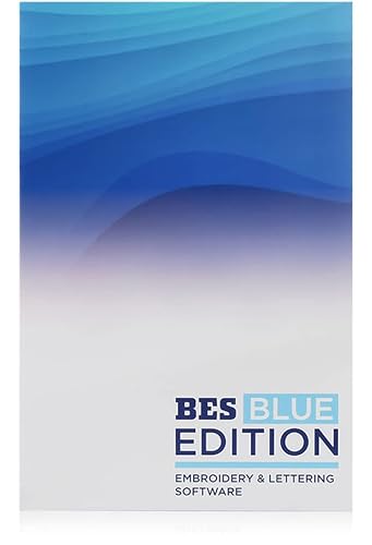 Brother BES Blue Edition Embroidery & Lettering Software - 199 Pre-Digitized Fonts, Monogram Designing, Editing and More!