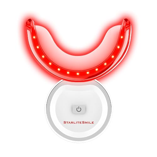 InfraLuma 850nm Infrared Gum Light (Near Infrared Light + Red), + Blue | Gum Support & Oral Care Teeth Whitening Accelerator, IR Red Blue Light Device for Teeth & Gums by Starlite Smile