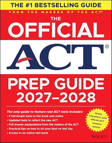 The Official ACT Prep Guide 2026-2027: Book + Online
