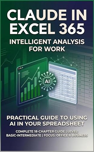 Claude in Excel 365: Intelligent analysis for work (Claude in Excel 365 - An Independent Guide Book 1)