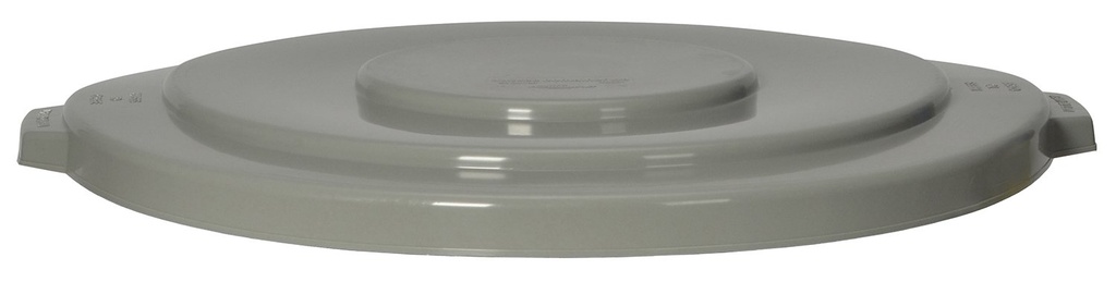 CMC 5501GY Grey Round Lid, 27-1/2" Diameter x 2-1/2" Height, for Huskee 55 Gallon Receptacle (Case of 3)