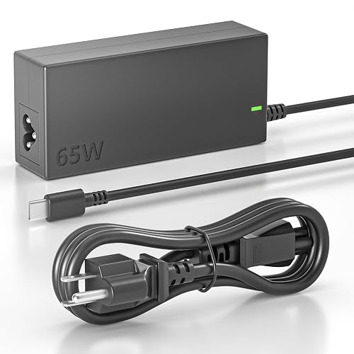 Emaks Fast Charger for 65W USB-C Chromebook Compatible with for ASUS Lenovo Acer HP Dell, Compatible with SM65CL/SM45CL/SK90A200225/SK90200325 & More USB-C Laptops | Compatible with for ASUS Lenovo Acer HP Dell SM65CL-01 SM45CL-01 & More USB-C Laptops