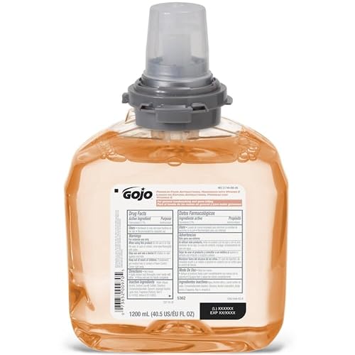 Gojo 5362-02 Premium Foam Antibacterial Handwash, 1200ml (Pack of 2)