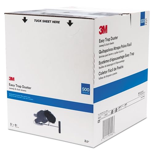 3M 55655W Easy Trap Duster 5-Inch x 125ft White 2 Rolls/Carton