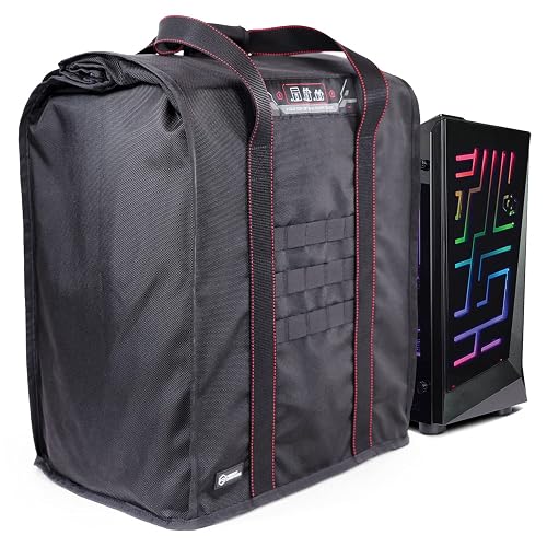 Mission Darkness T10 Faraday Bag for Computer Towers & XL Electronics – Military-Grade RF Signal Blocking, EMP & CME Protection – Digital Forensics, Preppers, and Personal Security