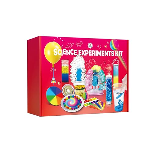 UNGLINGA 40+ Experiments Science Kit for Kids Chemistry Set STEM Toy | Reaction, Magic, Fun, Educational Toy Gift Idea, for Boys and Girls Birthday, Christmas, S.T.E.M Scientist Learing Toy