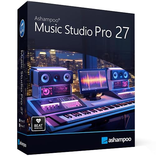 Music Studio 27 PRO - Music software to edit, convert and mix audio files for Win 11, 10