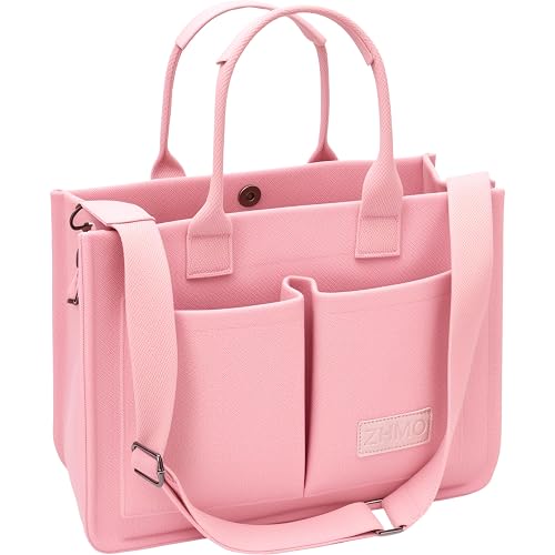 ZHMO Canvas Tote Bag for Women,Women's Bags Crossbody Bags Work Laptop Tote Bag Large Handbags Purse for Travel Nurse Teacher