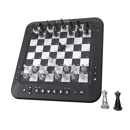 Electronic Chess Set, Board Game, Computer Chess Game, Chess Set Board Game, Electronic Chess Set Game, Chess Sets Games Lovers, for Beginners Great Partner (Green)
