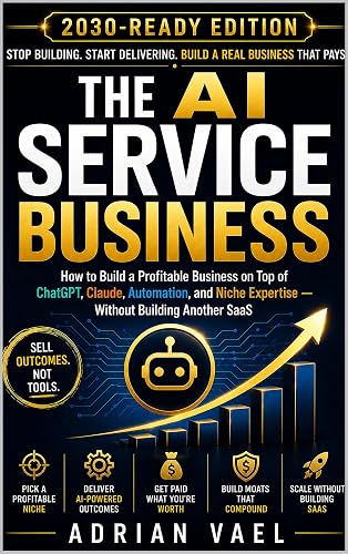 The AI Service Business: How to Build a Profitable AI-Powered Service Business with ChatGPT, Claude, Automation, and Niche Expertise — Without Building ... SaaS (The AI Toolkit Professional Series)