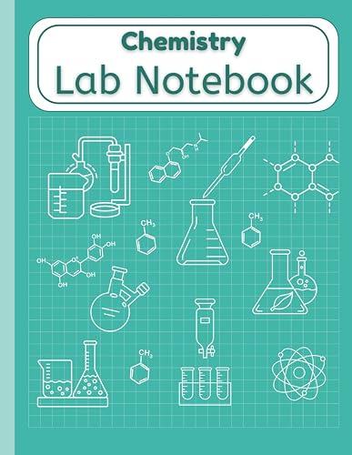 Chemistry Lab Notebook: Laboratory Notebook with Numbered Science Grid Pages