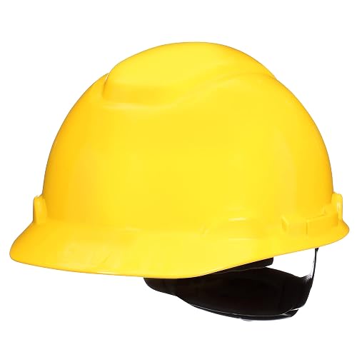 3M Hard Hat SecureFit H-700 Series Cap Style Safety Helmet with Uvicator Sensor, 4-Point Pressure Diffusion Ratchet Suspension