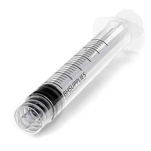 BH Supplies Luer Lock Tip Syringes (No Needle) - Non Sterile, Bulk Packaging (3ML-500)