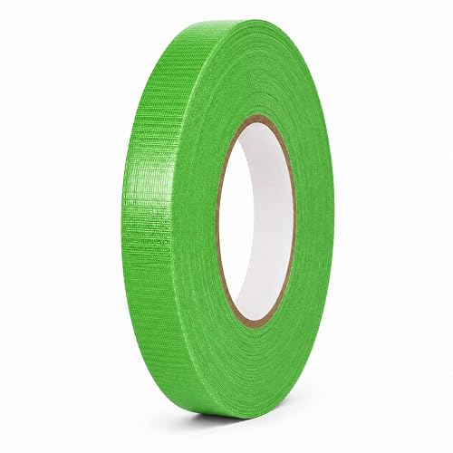 GGR Supplies CDT-36 Light Green Cloth Duct Tape, 1 Inch x 60 Yards | Industrial Grade; Waterproof and UV Resistant; Clean Removal With No Sticky Residue; Repairs, Packaging, Bundling and Sealing