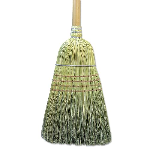 Boardwalk BWK932CCT Warehouse Broom, Corn Fiber Bristles, 56" Overall Length, Natural (Case of 12)