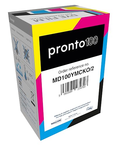 Magicard Pronto100 MD100YMCKO Ribbon with CardPresso Software