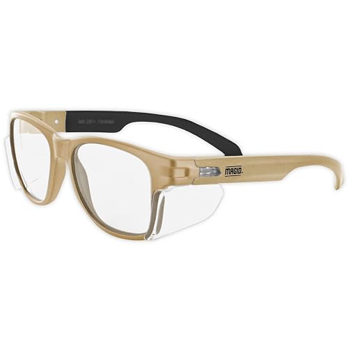 MAGID Gemstone Y50 Performance Anti-Fog Safety Glasses with Side Shields